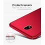 Mofi Plastový kryt pre Samsung Galaxy J7 (2017) - zlatoružový