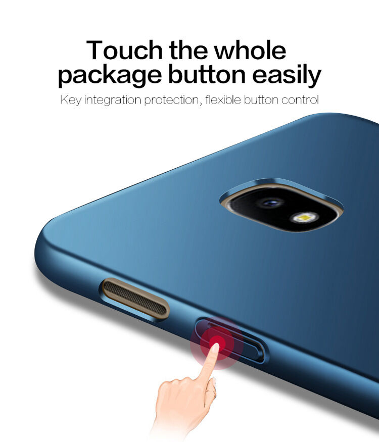 Mofi Plastový kryt pre Samsung Galaxy J7 (2017) - zlatoružový