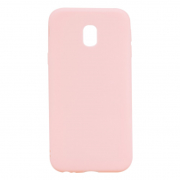 Matný plastový kryt pre Samsung Galaxy J3 (2017) - ružový