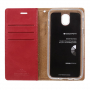 Goospery Blue Moon flipové puzdro pre Samsung Galaxy J5 (2017) - červené