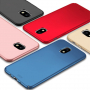 Mofi Plastový kryt pre Samsung Galaxy J7 (2017) - zlatý