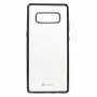 G-Case číry kryt s rámčekom pre Samsung Galaxy Note 8 - čierny