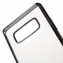 G-Case číry kryt s rámčekom pre Samsung Galaxy Note 8 - čierny