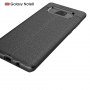 Litchi kožený kryt pre Samsung Galaxy Note 8 - čierny