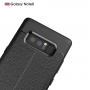 Litchi kožený kryt pre Samsung Galaxy Note 8 - čierny