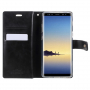 Goospery peňaženkové puzdro pre Samsung Galaxy Note 8 - čierne