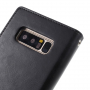 Goospery peňaženkové puzdro pre Samsung Galaxy Note 8 - čierne