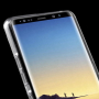 Plastový kryt na celý povrch pre Samsung Galaxy Note 8 - transparentný