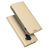 Dux Ducis Skin Pro flipové puzdro pre Samsung Galaxy A8 (2018) - zlaté