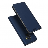 Dux Ducis Skin Pro flipové puzdro pre Samsung Galaxy A8 (2018) - tmavomodré