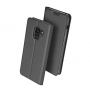 Dux Ducis Skin Pro flipové puzdro pre Samsung Galaxy A8 Plus (2018) - sivé