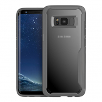 Nárazuvzdorný plastový kryt pre Samsung Galaxy S8 Plus - sivý