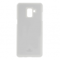 Goospery Jelly kryt pre Samsung Galaxy A8 (2018) - biely