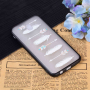 Plastový embosovaný kryt šípy pre Samsung Galaxy J5 (2017) - transparentný
