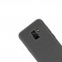 Nxe Plastový trblietavý kryt pre Samsung Galaxy A8 (2018) - čierny