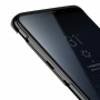 Baseus Glitter číry kryt s rámčekom pre Samsung Galaxy S9 - čierny