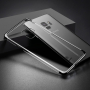 Baseus Glitter číry kryt s rámčekom pre Samsung Galaxy S9 - čierny