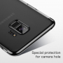 Baseus Glitter číry kryt s rámčekom pre Samsung Galaxy S9 - čierny