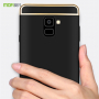 Mofi Plastový kryt pre Samsung Galaxy A8 (2018) - čierny