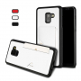 Dux Ducis Pocard kožený kryt pre Samsung Galaxy A8 (2018) - biely