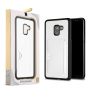 Dux Ducis Pocard kožený kryt pre Samsung Galaxy A8 (2018) - biely