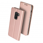 Dux Ducis Skin Pro flipové puzdro pre Samsung Galaxy A6 Plus (2018) - ružovo-zlaté