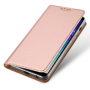 Dux Ducis Skin Pro flipové puzdro pre Samsung Galaxy A6 Plus (2018) - ružovo-zlaté