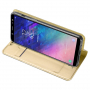 Dux Ducis Skin Pro flipové puzdro pre Samsung Galaxy A6 Plus (2018) - zlaté