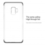 Baseus Armor plastový kryt číry pre Samsung Galaxy S9 - čierny