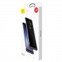 Baseus Armor plastový kryt číry pre Samsung Galaxy S9 - čierny