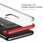 Baseus Armor plastový kryt číry pre Samsung Galaxy S9 - červený