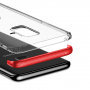 Baseus Armor plastový kryt číry pre Samsung Galaxy S9 - červený