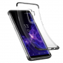 Baseus Armor plastový kryt číry pre Samsung Galaxy S9 Plus - čierny