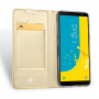Dux Ducis Skin Pro flipové puzdro pre Samsung Galaxy J6 (2018) - zlaté
