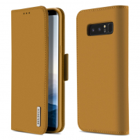 Dux Ducis Wish flipové puzdro pre Samsung Galaxy Note 8 - hnedé