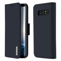 Dux Ducis Wish flipové puzdro pre Samsung Galaxy Note 8 - tmavomodré