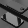 Zrkadlový pokovený kryt pre Samsung Galaxy A6 (2018) - čierny