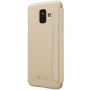 Nillkin Sparkle flipový kryt pre Samsung Galaxy A6 (2018) - zlatý