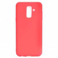 Silikónový kryt pre Samsung Galaxy A6 Plus (2018) - červený