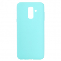 Silikónový kryt pre Samsung Galaxy A6 Plus (2018) - tyrkysový
