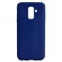 Silikónový kryt pre Samsung Galaxy A6 Plus (2018) - tmavomodrý