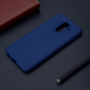 Silikónový kryt pre Samsung Galaxy A6 Plus (2018) - tmavomodrý