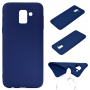 Plastový kryt pre Samsung Galaxy J6 (2018) - tmavomodrý