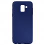 Plastový kryt pre Samsung Galaxy J6 (2018) - tmavomodrý