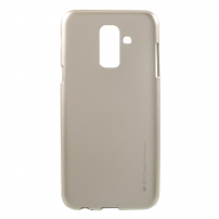 Goospery Jelly plastový kryt pre Samsung Galaxy A6 Plus (2018) - zlatý