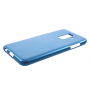 Goospery Jelly plastový kryt pre Samsung Galaxy A6 Plus (2018) - modrý