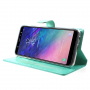 Goospery Blue Moon flipové puzdro pre Samsung Galaxy A6 Plus (2018) - tyrkysové