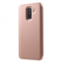 Zrkadlový pokovený kryt pre Samsung Galaxy A6 Plus (2018) - zlatoružový