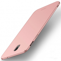 Mofi Plastový kryt Frosted pre Samsung Galaxy J3 (2018) - zlatoružový