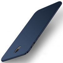 Mofi Plastový kryt Frosted pre Samsung Galaxy J3 (2018) - tmavomodrý